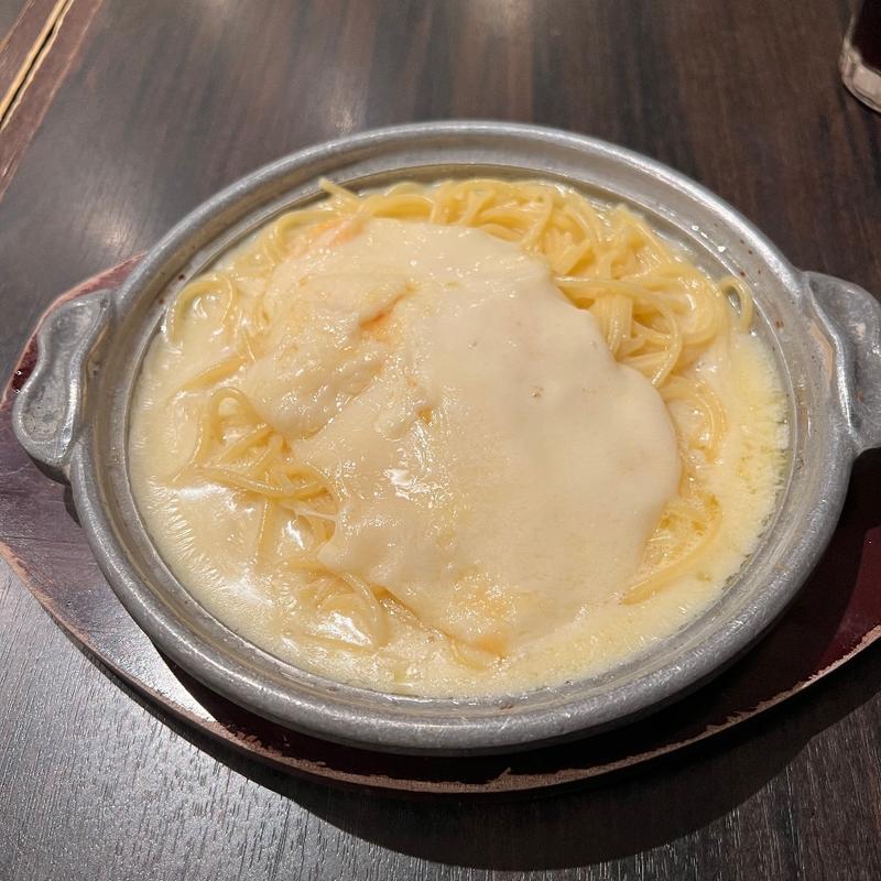 ラクレットチーズのパスタ(花畑牧場 新千歳空港店 （ハナバタケボクジョウ）)