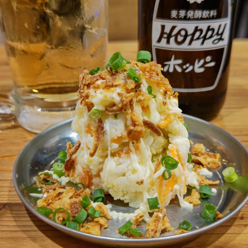 ハーフボテサラ(大阪西成もつ肉商店)