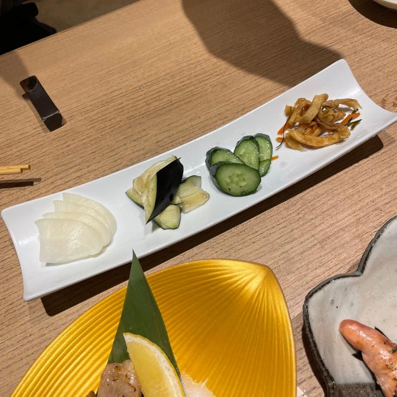 漬物盛り合わせ(旬彩 Kiaji)