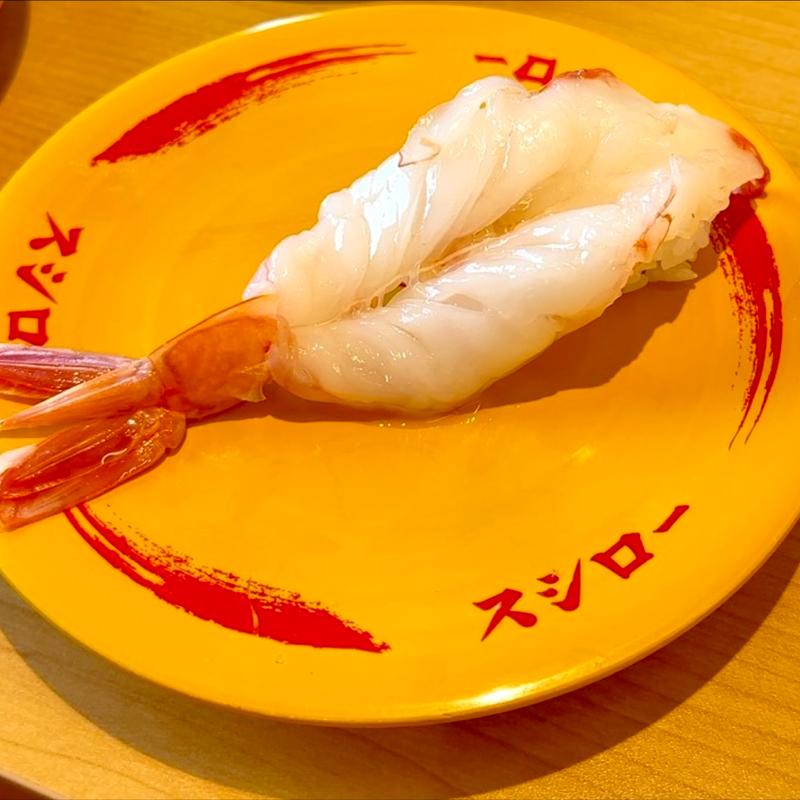 特大ジャンボ赤えび(スシロー 八千代高津店)