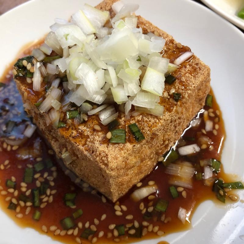 厚揚げ(大衆食堂スタンドそのだ五反田店)