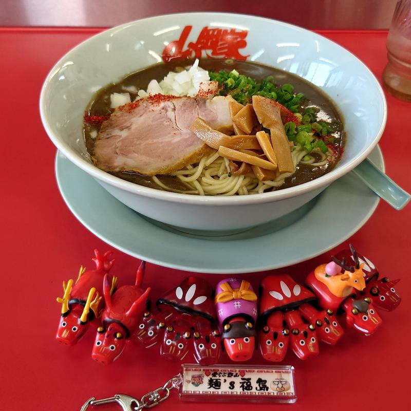 鬼煮干しラーメン(山岡家 郡山店 )