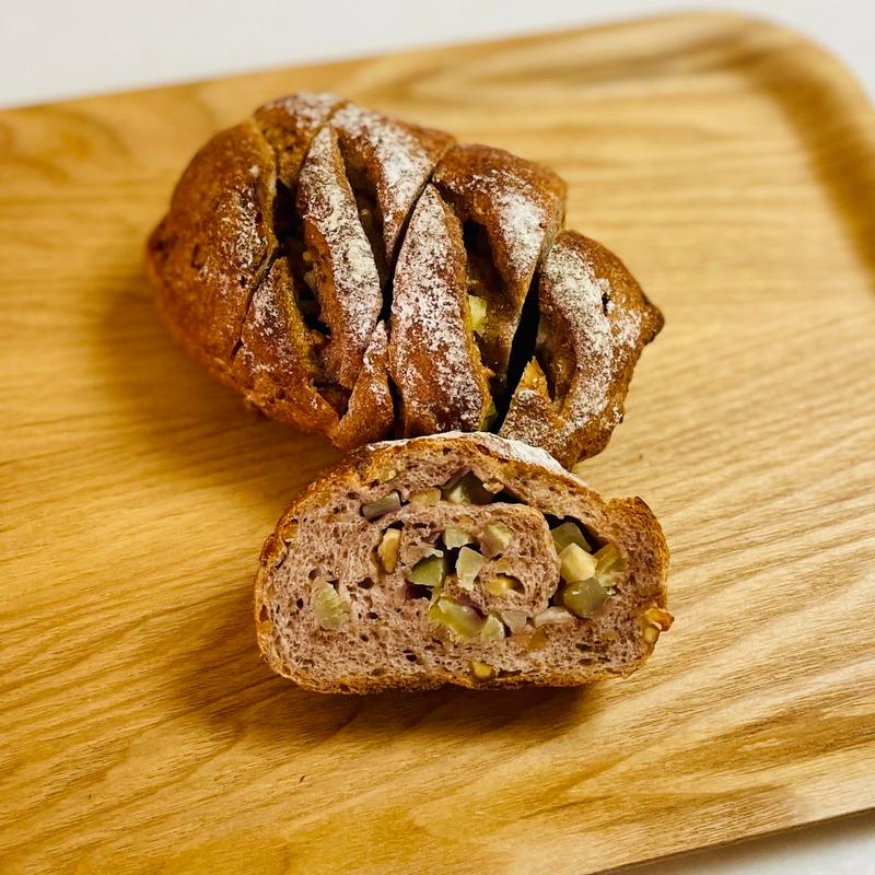 さつまいもとクルミ(わだぱん)