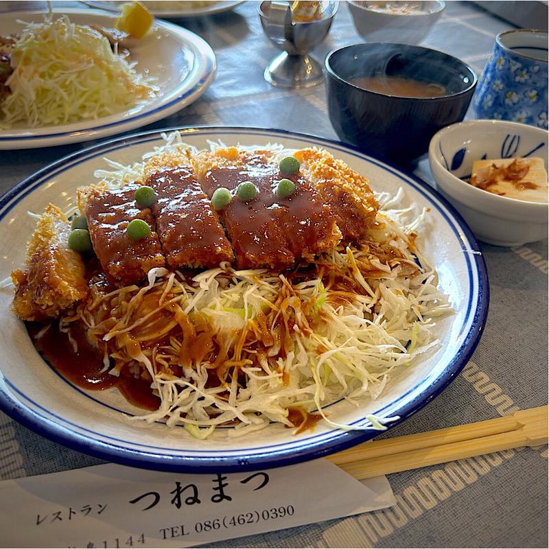 デミカツ丼定食(レストランつねまつ )