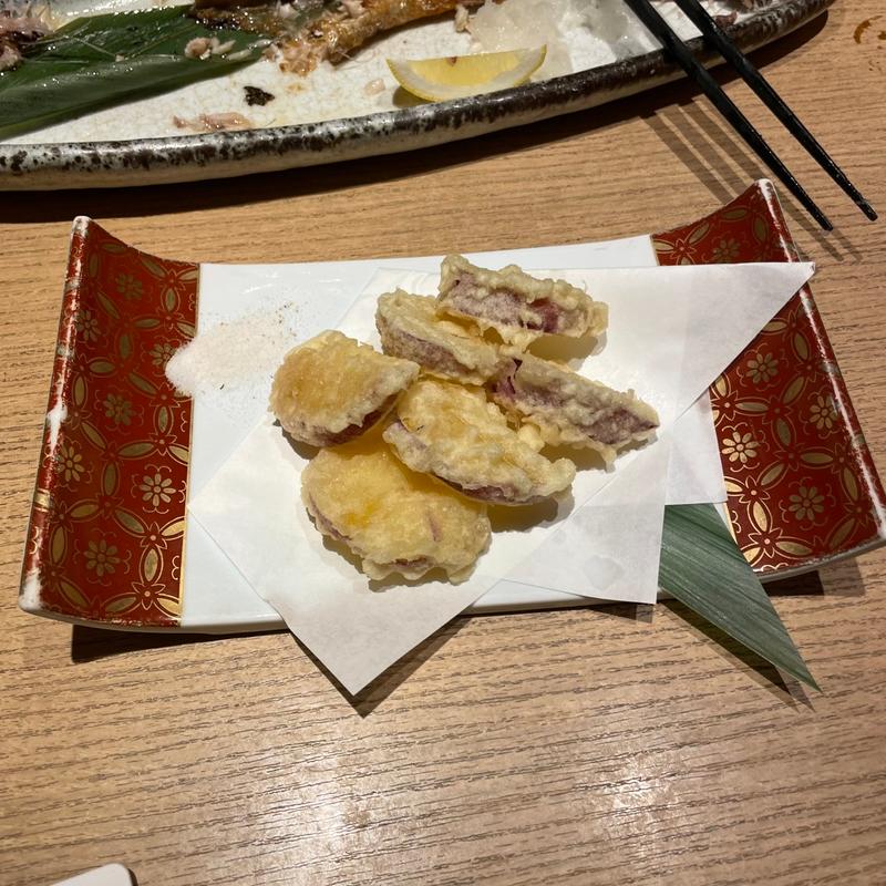 さつまいも天ぷら(旬彩 Kiaji)