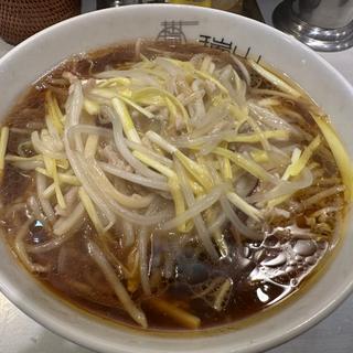 韭黄肉絲湯麺(中華蕎麦 瑞山)