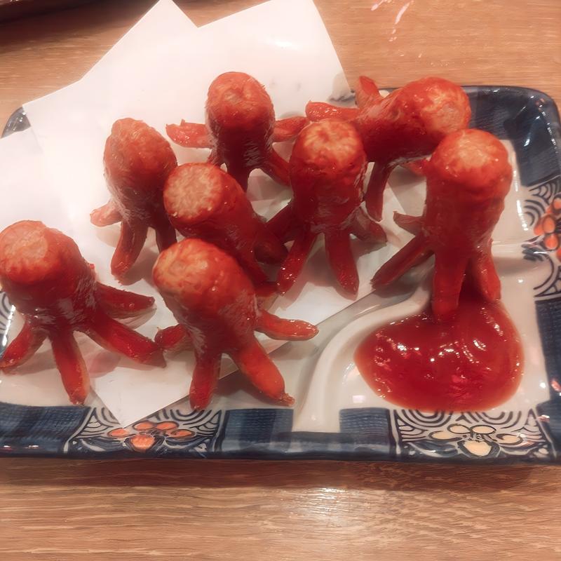 たこちゃんウインナー(鳥平ちゃん 蒲田東口店)