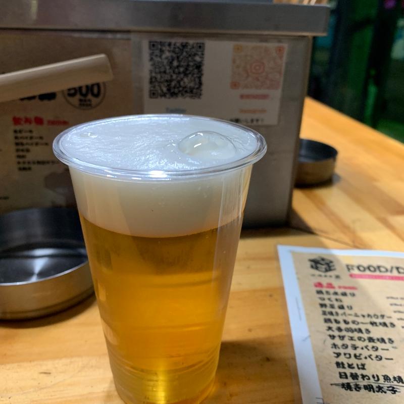 生ビール(炉端屋台 正)