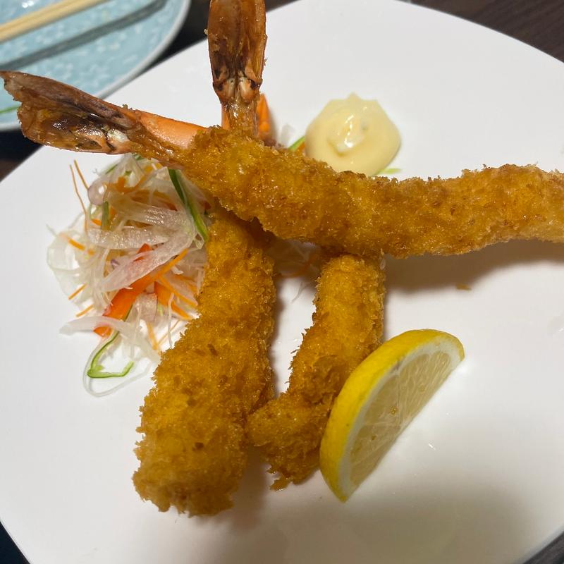 エビフライ(かき田寿司割烹)