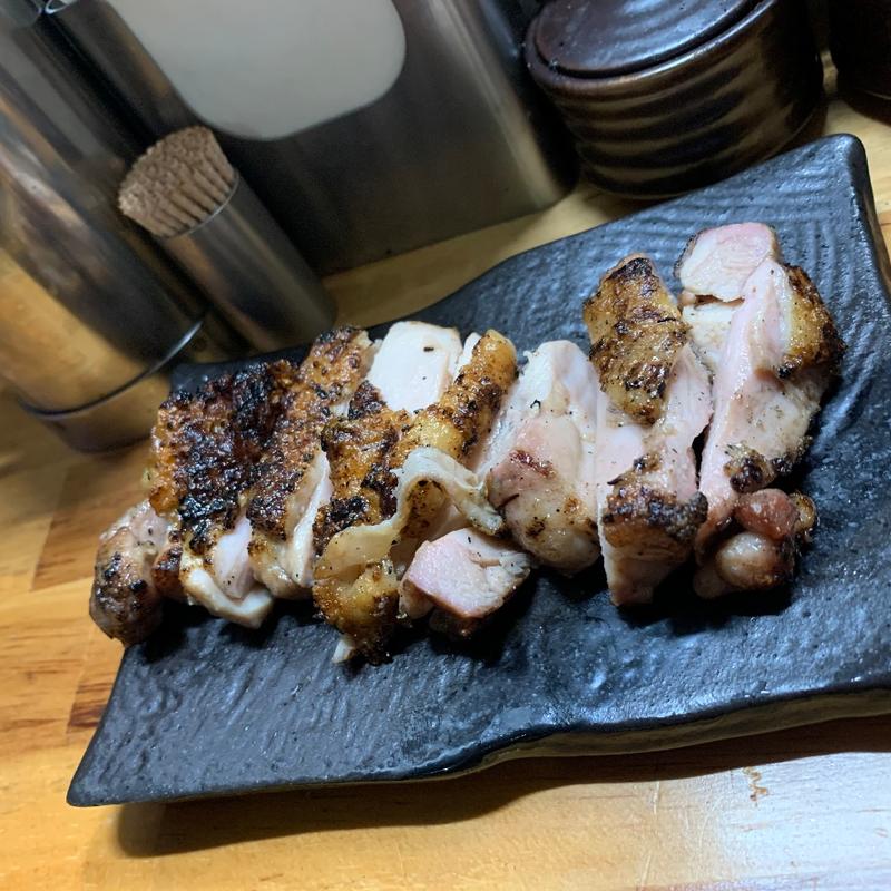 鶏ももの一枚焼き(炉端屋台 正)