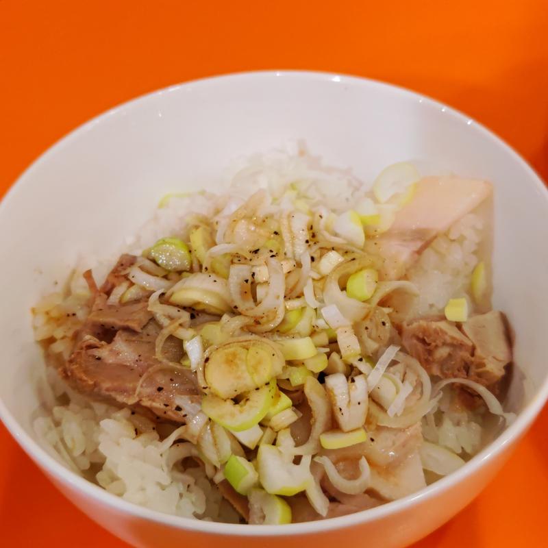 Aセット(タンタンメン・チャーシューご飯)(元祖ニュータンタンメン本舗 伊勢佐木店)