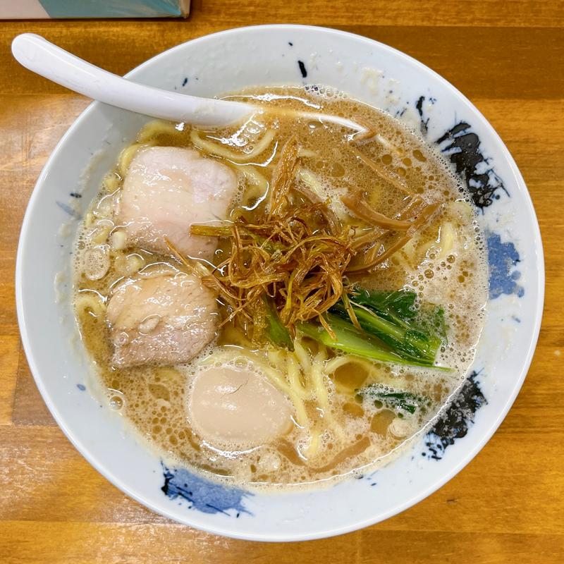 鰹らーめん味玉入り(Made in Tokyo らーめん 松)