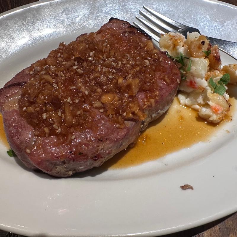 極厚ポークステーキ(ビストロ カリテプリ)