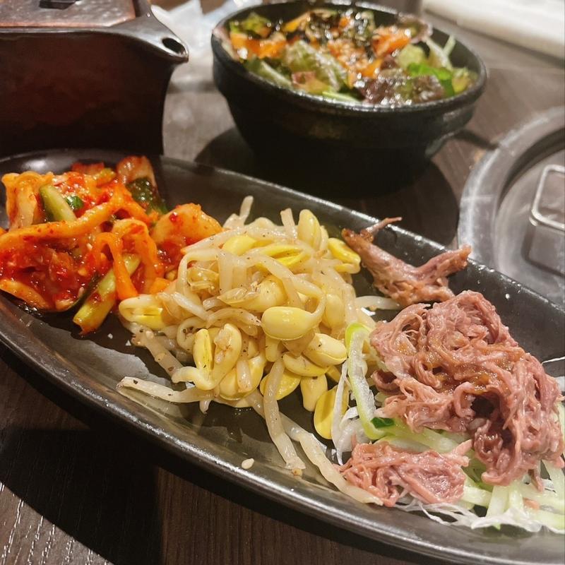 ナムル3種盛り(焼肉MARUGO)