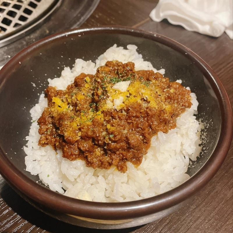 キーマカレー(焼肉MARUGO)