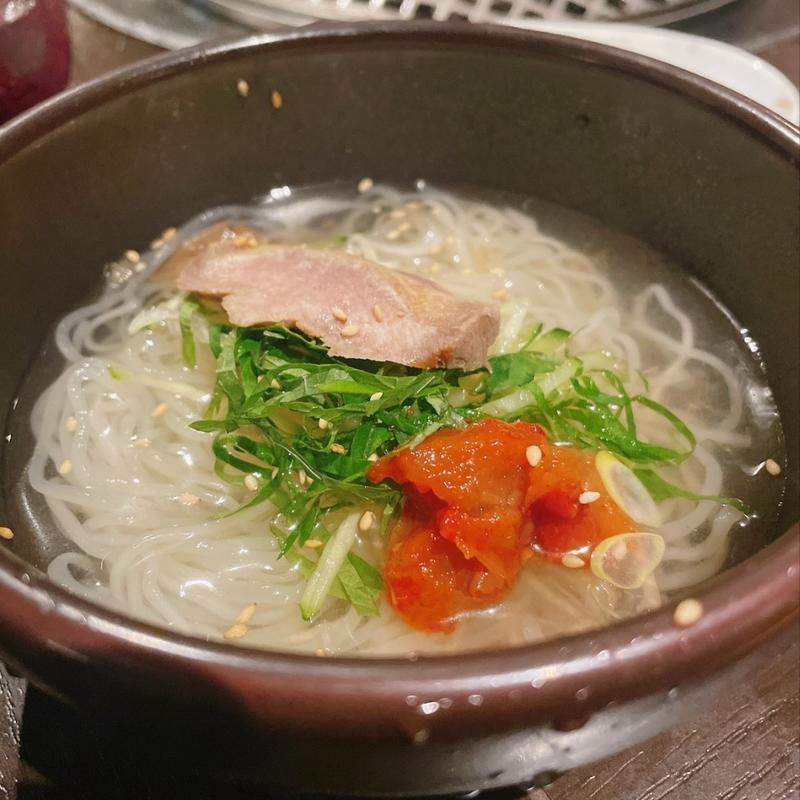 冷麺(焼肉MARUGO)