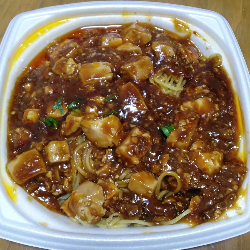 香ばし炒め麺の仙台マーボー焼そば(セブンイレブン 仙台北目町店)