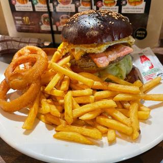 ベーコンエッグチーズバーガー(ハングリーヘブン　業平タワービュー通り店)