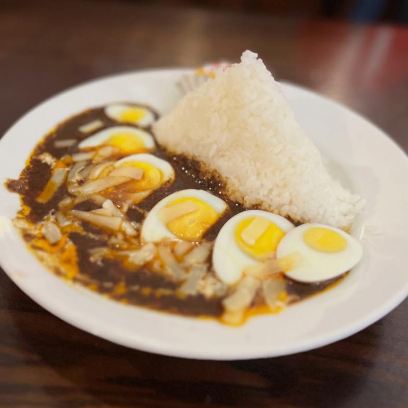 玉子入りムルギーカレー（トッピング:チーズ・辛口）(ムルギー)