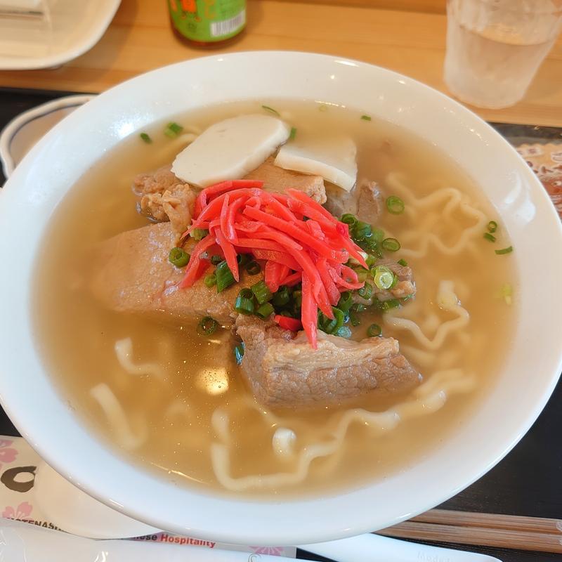 ちゅらそば定食大(沖縄そば専門店 ちゅら食堂)