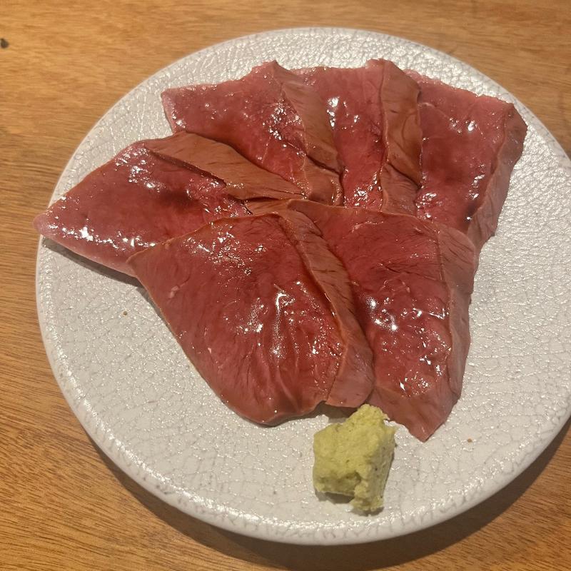 ハツ刺し(酒場シナトラ 豊洲店)