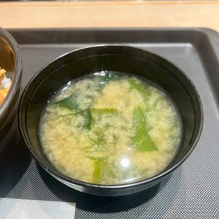 味噌汁(松のや すすきの店)