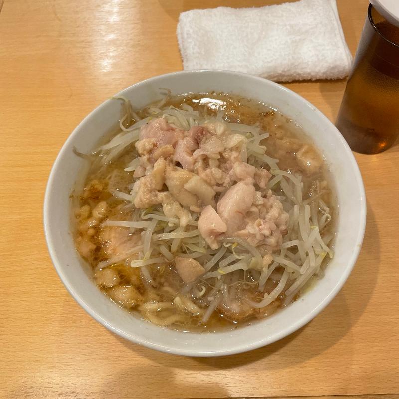 小ラーメン(ラーメン二郎 前橋千代田町店)
