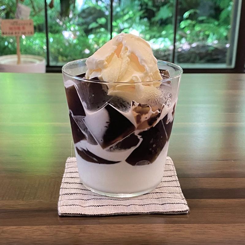 コーヒーゼリー(cafeなみきみち)