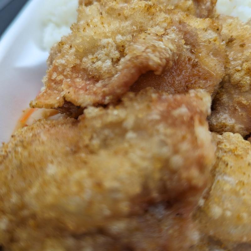 旨塩カレー唐揚げ弁当 大(からあげ専門 まつむら商店 酒田店)