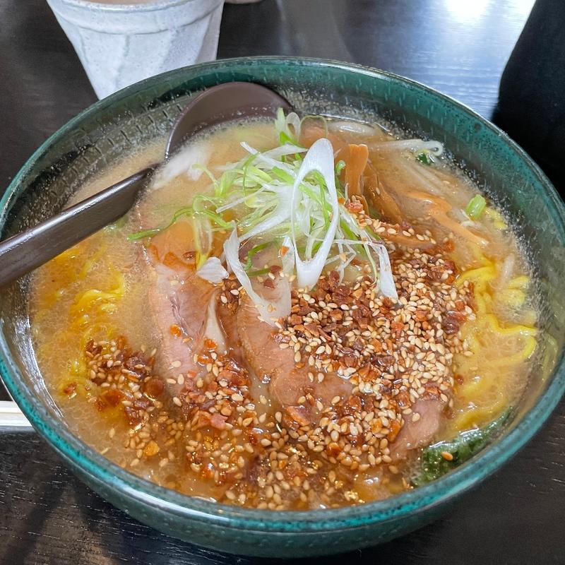 味噌辛らぁ麺 (らぁめん銀波露 札幌手稲店)