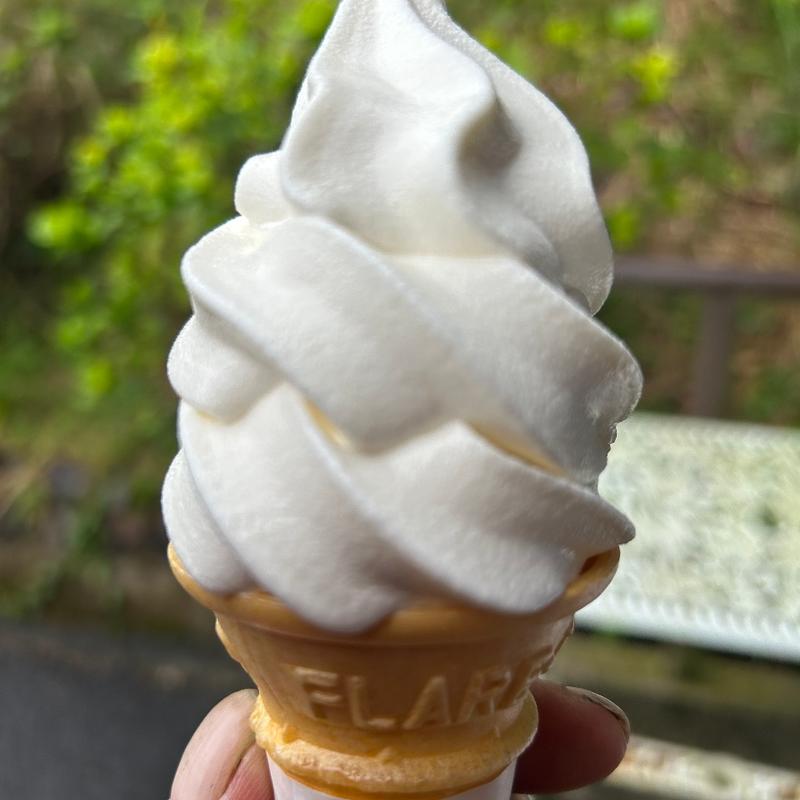 ミルクソフト(馬ヶ背茶屋 （うまがせちゃや）)