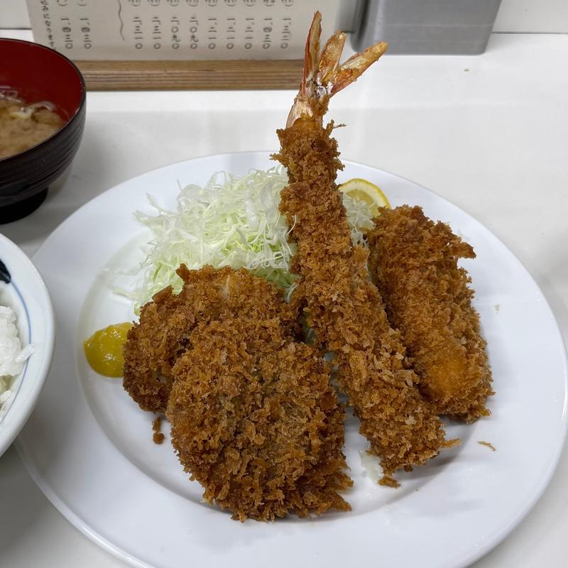 お好み定食(とんかつ末吉 新橋店)