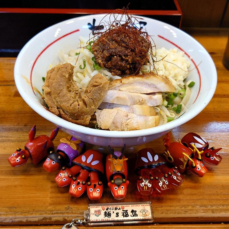 酸辣坦々油そば(ちばから 郡山店)