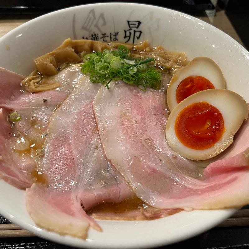 特製丸鶏中華そば(中華そば　昴)