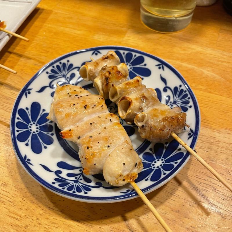 串焼き 盛り合わせ(名物やきとん　とみちゃん)