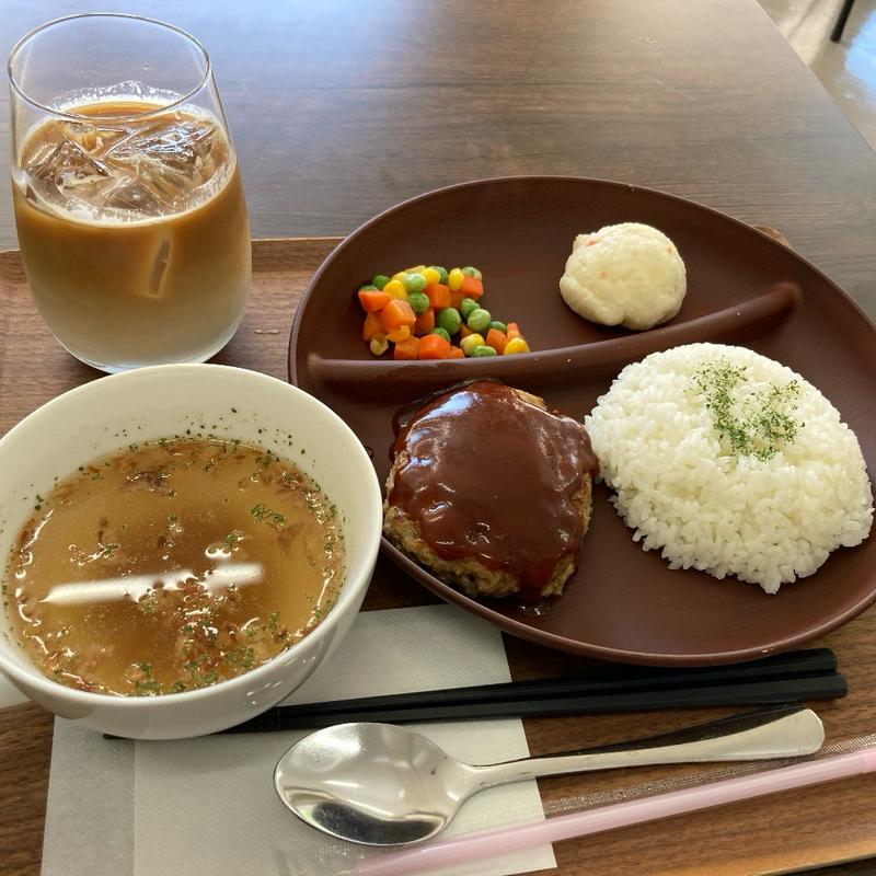 デミハンバーグプレート(キタカイカフェ&バー)