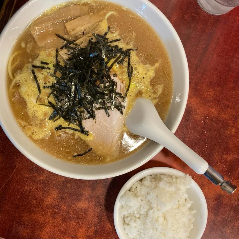 納豆ラーメン(ビックラーメン虎ノ門店)