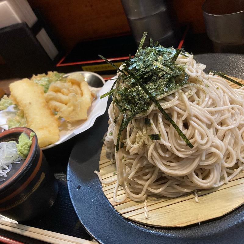 天ぷら三昧(ざるそば屋)