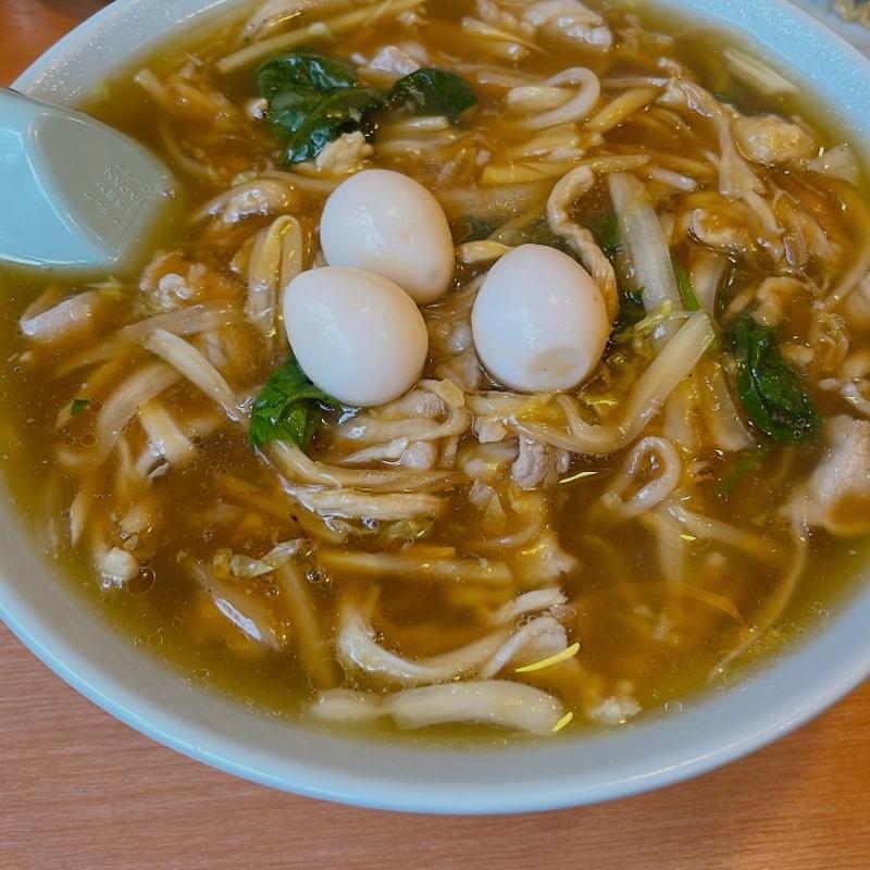 肉そば(中華料理成久)