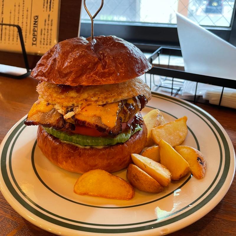 ベーコンチーズエッグバーガー(ザ マンチーズ バーガーワークス （THE MUNCHIES BURGER WORKS）)