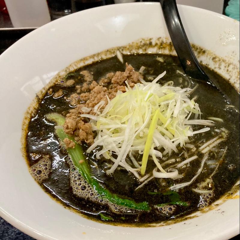 黒胡麻タンタン麺(ちー坊のタンタン麺 阿波座店)