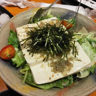 豆腐サラダ(北の市場 浅草店 )
