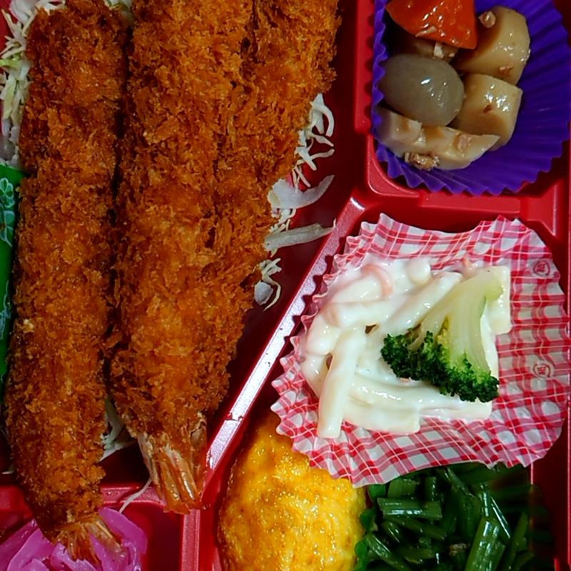 エビフライ弁当A(お弁当のみのわ)
