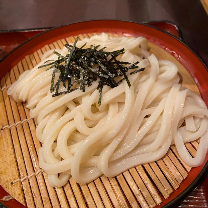 杵屋のざるうどん(自家製麺 杵屋 福岡アクロス店)