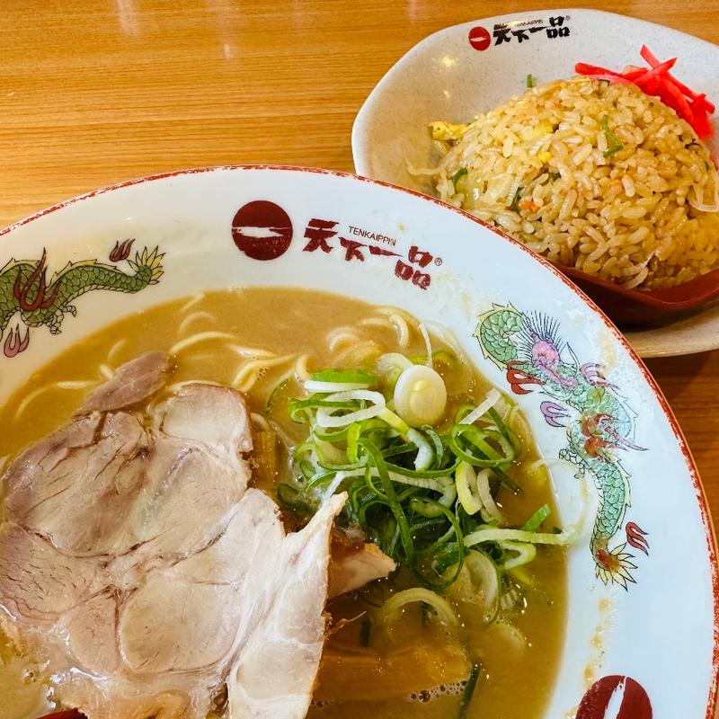 チャーハン定食(こってり)(天下一品 奈良庵治店 )