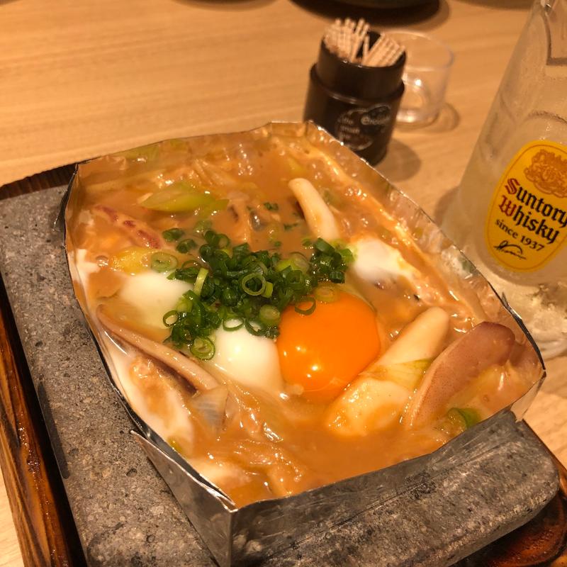 イカゴロの西京焼き(石と肴 地雷也 )