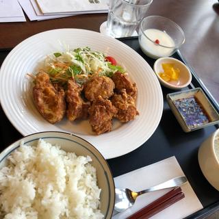 から揚げ定食(ダイナスティスキーリゾート レストラン )