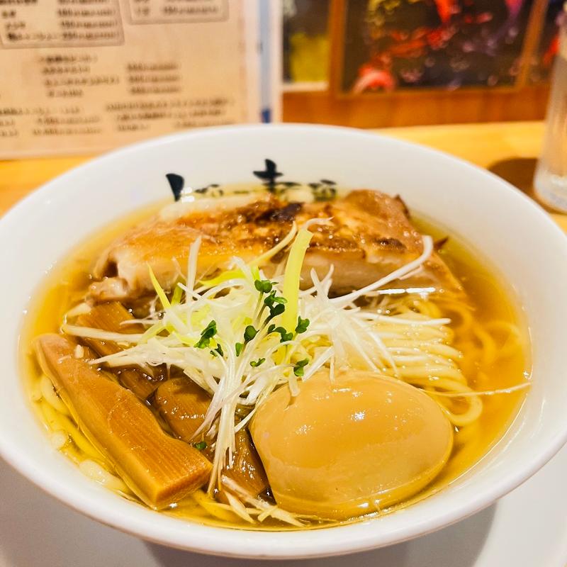 限定塩ラーメン鮨処木はら　世界一厚切りチャーシュー(人類みな麺類 )