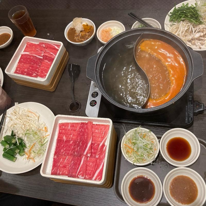 ラム&国産牛食べ放題コース(しゃぶ葉 四谷店)