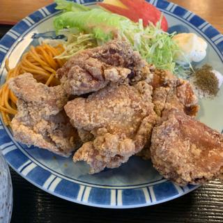 唐揚げ定食(麺丼 Mendon)